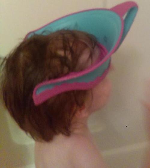 Kids Bath Visor Splash Guard photo review