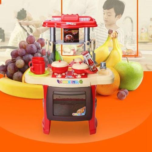 Kids Kitchen Set for Girls - Large Simulation Model Educational Toys