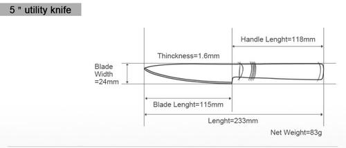 Kitchen Knife Set, Meat Slicing Knife, Suitable For Your Kitchen