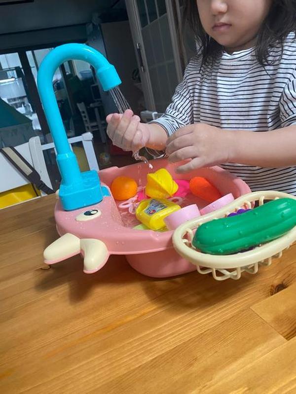 Kitchen Simulation Sink, Children's Educational Toy photo review