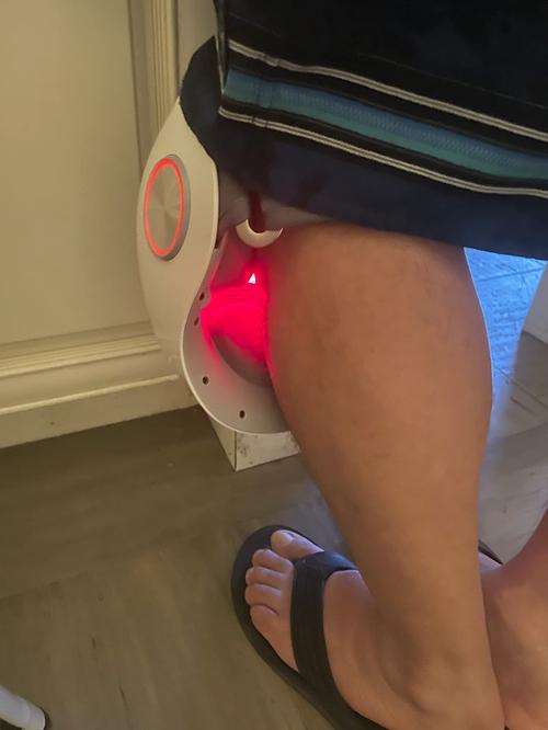 Knee pain relief massager and relaxation machine photo review