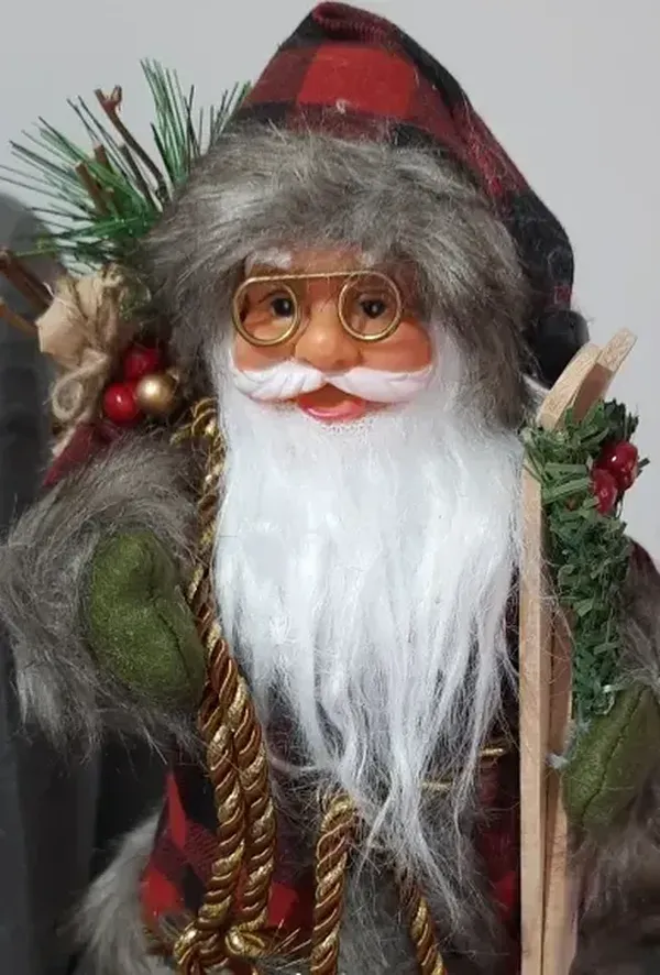 Large Santa Claus Christmas Decorations for Home - Happy New Year photo review