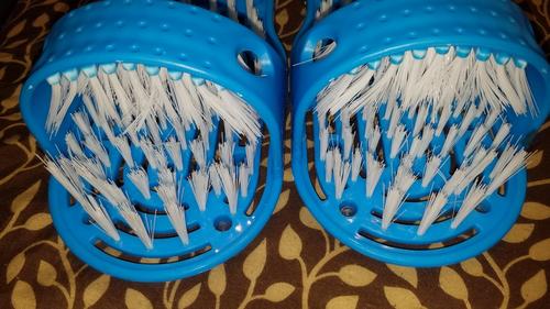 Lazy Foot Scrubbing Slippers with Suction Cup Massage photo review