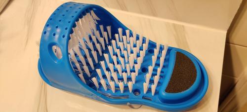 Lazy Foot Scrubbing Slippers with Suction Cup Massage photo review