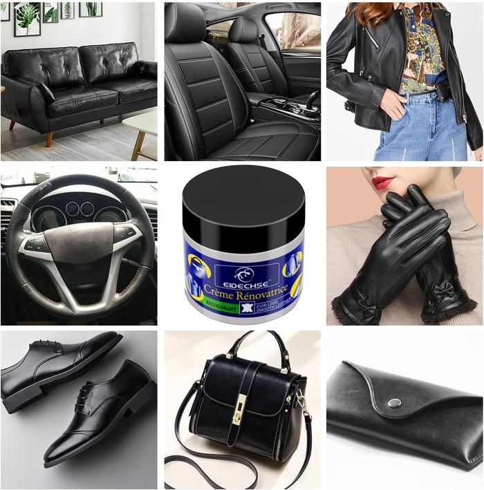 Leather Restoration Repairing Cream For Car Recoloring Kit