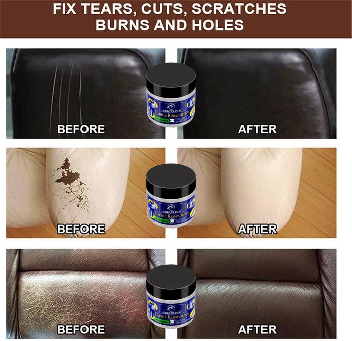 Leather Restoration Repairing Cream For Car Recoloring Kit