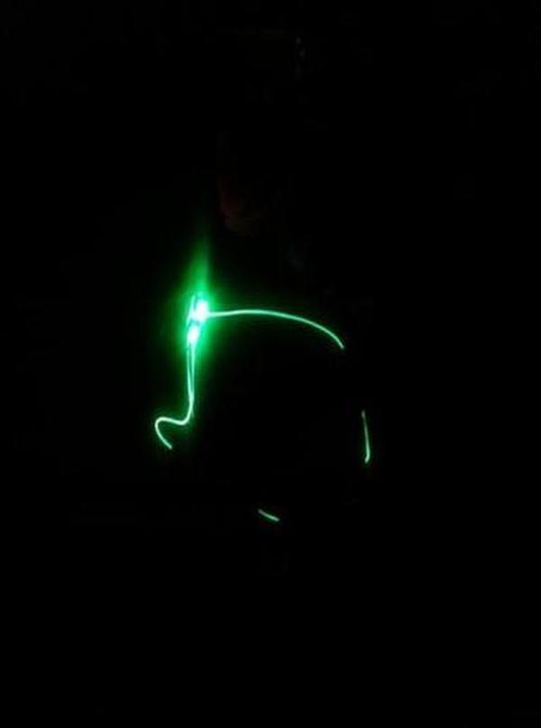 LED Running Vest with Flashing Lights - High Visibility for Night Safety photo review