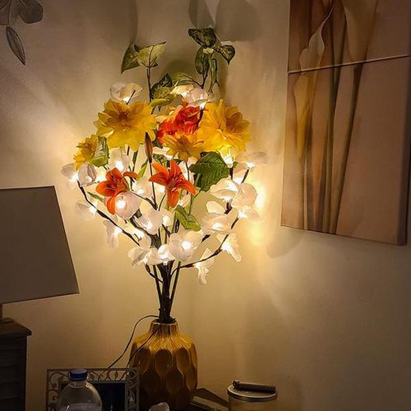 Led Willow Branch Lamp For Decoration photo review