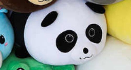 Long Panda Bear Soft Stuffed Plush Body Pillow Toy photo review