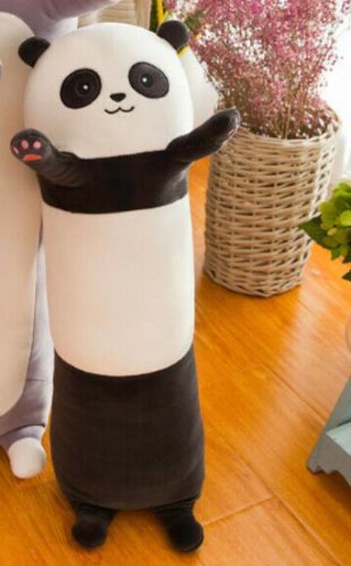 Long Panda Bear Soft Stuffed Plush Body Pillow Toy photo review