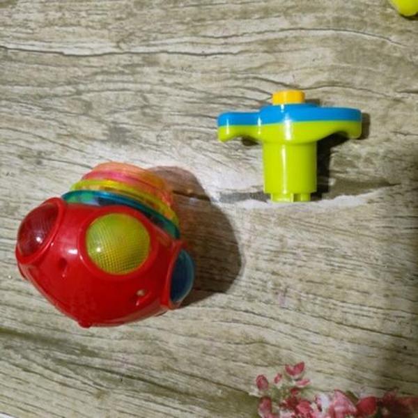 Luminous Rotating Gyro Fidget Spinner with Light and Music for Kids photo review