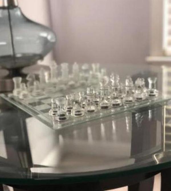 Luxury Glass Chess Board photo review