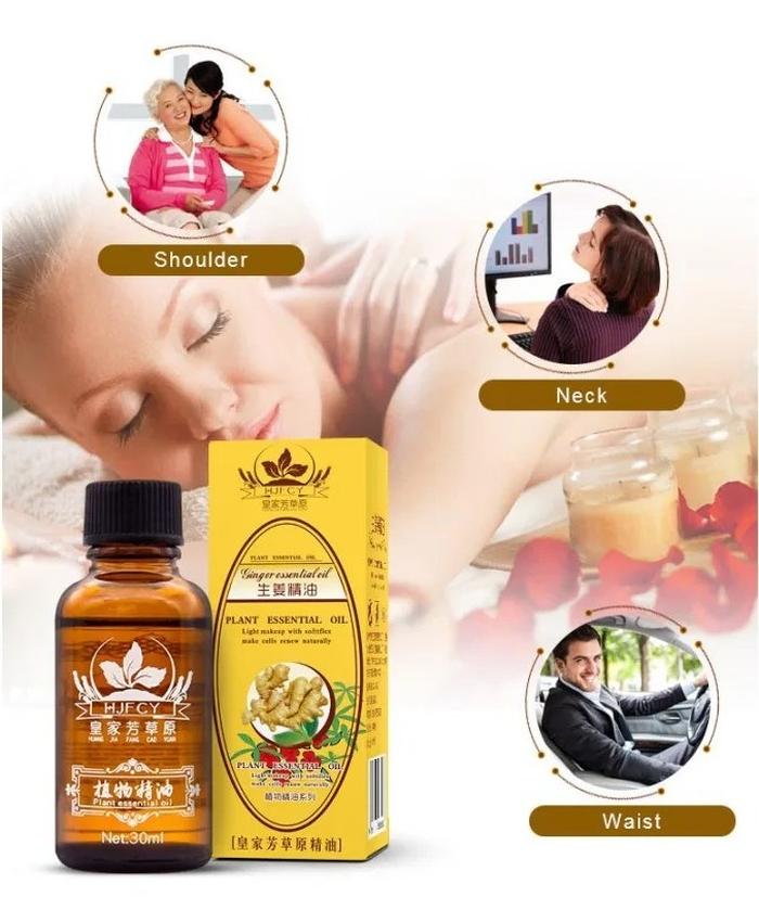Lymphatic Drainage Ginger Oil