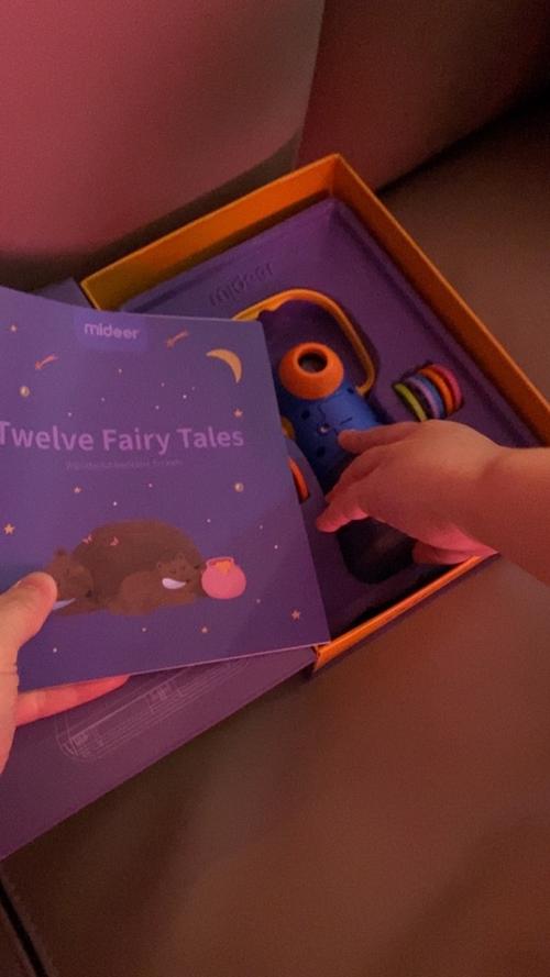 Kids Story Projection Torch with Night Light and Zoom Lens photo review