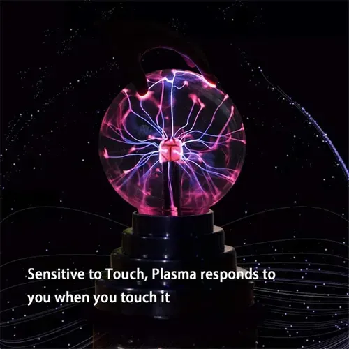 Magic Plasma Ball Lamp - Multi-Size Night Light for Kids, Christmas, Home Decor