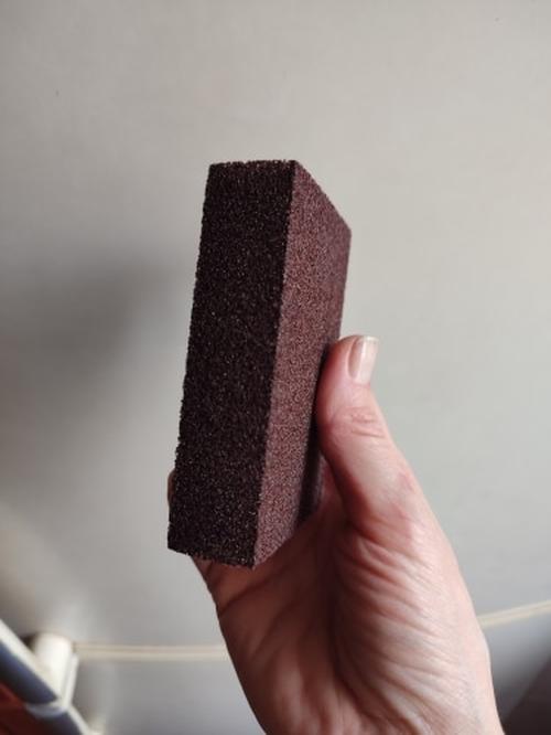 Magic Sponge Eraser for Descaling Stove Top Pots photo review