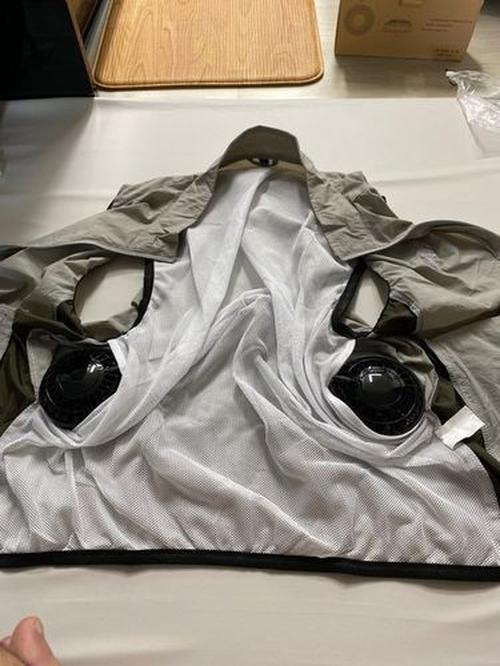 Men's Air Conditioned Cooling Jacket Ice Vest photo review