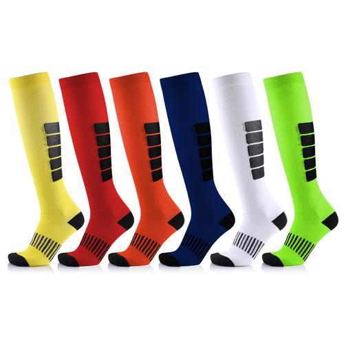 Mid-Calf Compression Socks For Men And Women (6-Pack)