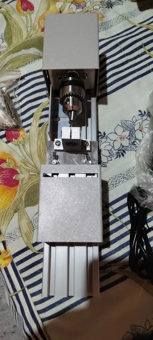 Mini Lathe for Wood and Metal with Polishing and Cutting Capabilities(100W, 2000-8000RPM) photo review