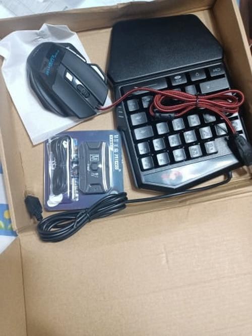 Mobile Gamepad Controller Smartphone Gaming Mouse And Keyboard Set | Plug And Play photo review