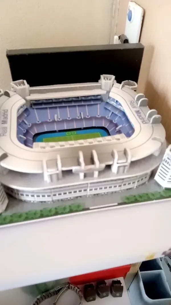 Model Of Stadium Assembly For Football Fans photo review