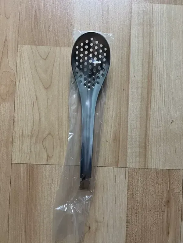 Molecular Caviar Spoon Egg Yolk Colander Kitchen Tools photo review