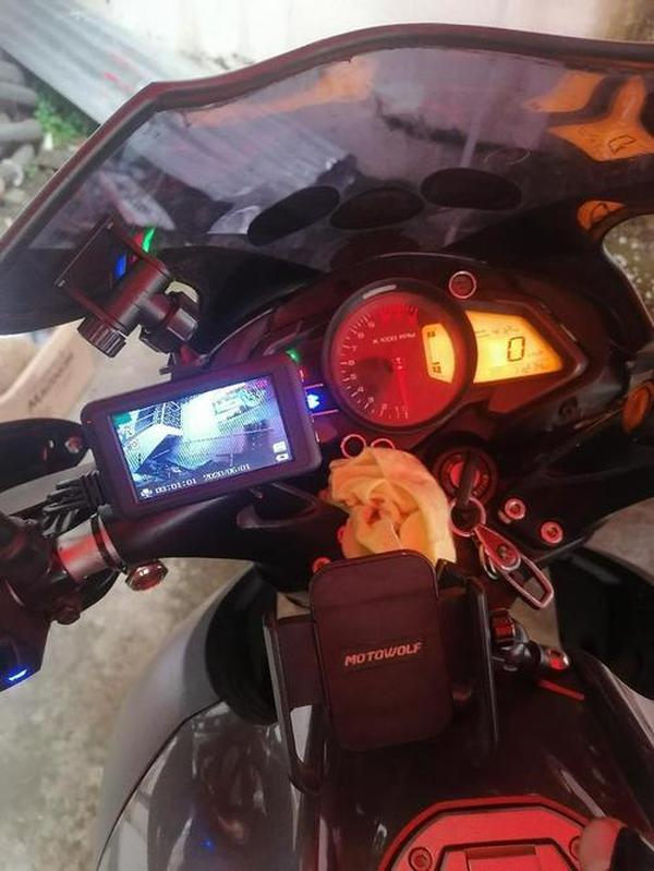 Motorcycle Dash Cam photo review