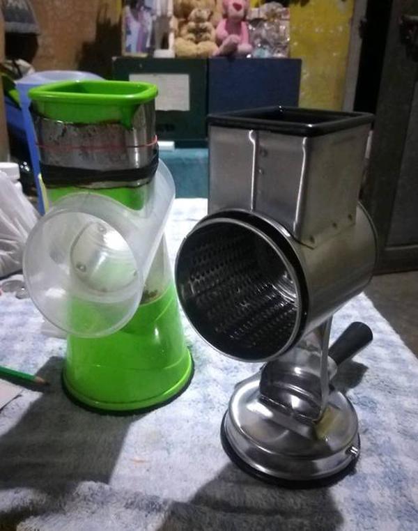 Multi-Functional Kitchen Rotary Food Grater/Shredder/Slicer photo review