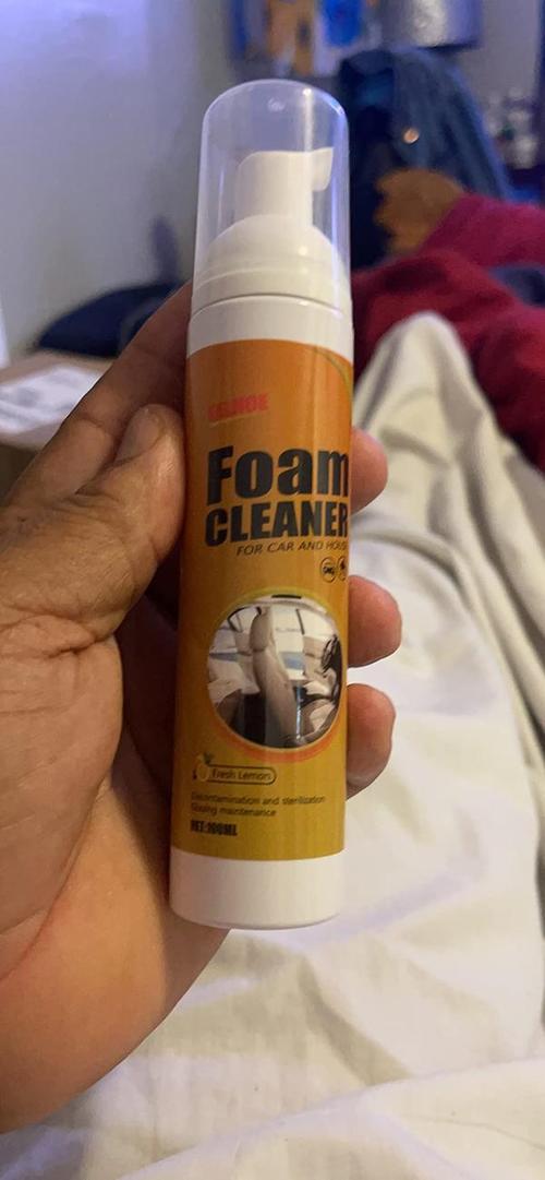 Multi Purpose Foam Cleaner, For Car Interior Deep Cleaning photo review