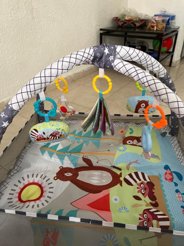 Multifunctional Baby Crawling Mat with Fence for Fitness and Education photo review