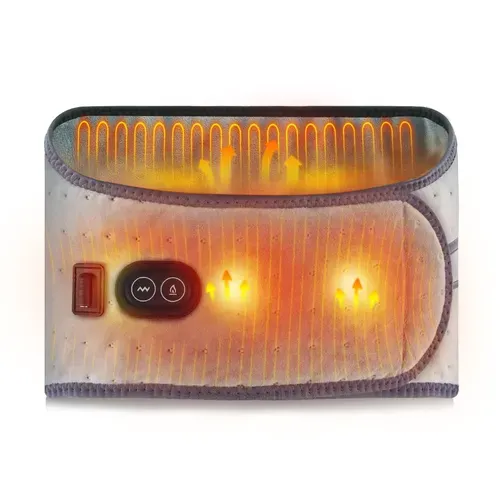 Multifunctional Heating and Vibration Waist Belt for Back Pain Relief and Muscle Relaxation