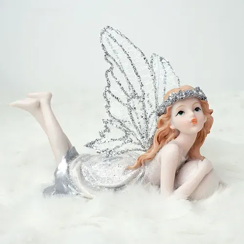 Musical Resin Angel Dolls Figurine Ornament for Home Decor