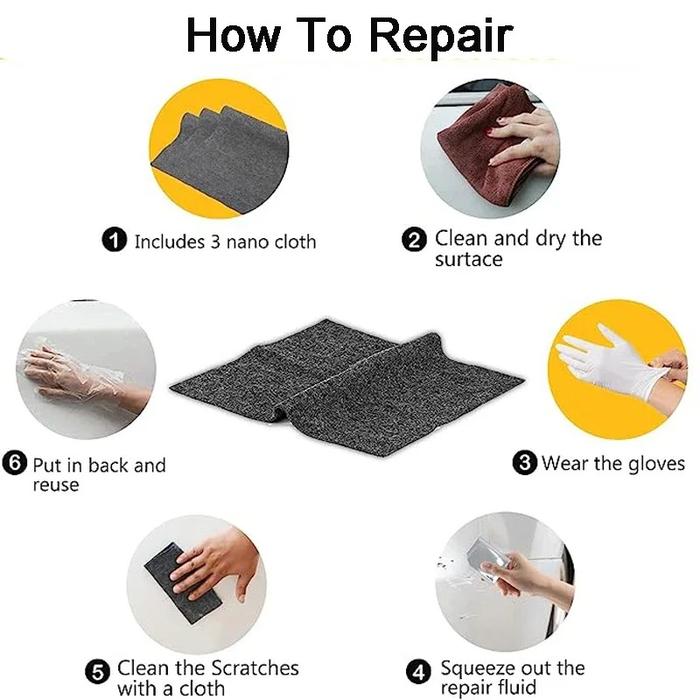Nano-Fix Scratch Remover ( 10PCs)