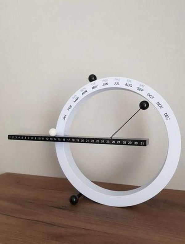 Nordic Style Perpetual Magnetic Calendar, Creative Calendar, Calendar Decoration photo review