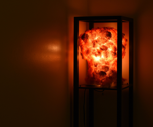 Nuclear Explosion Mushroom Cloud Model Lamp