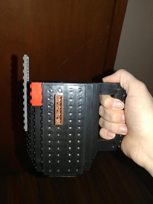 Original Build-On Brick Mug, DIY Block Puzzle Mug photo review