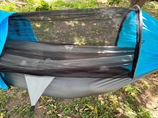 Outdoor Camping Hammock with Mosquito Net for Two Persons photo review