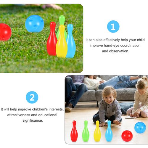 Outdoor Indoor Sports Toys Gift For Children’S Game Kids Bowling Set