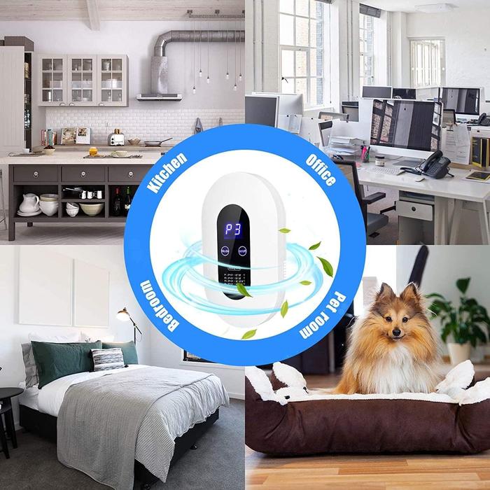 Mini High Output Ozone machine, Ozone Odor Eliminator for Strong Odor 99%, Ozone Generator Air Purifier Household Air Ionizer