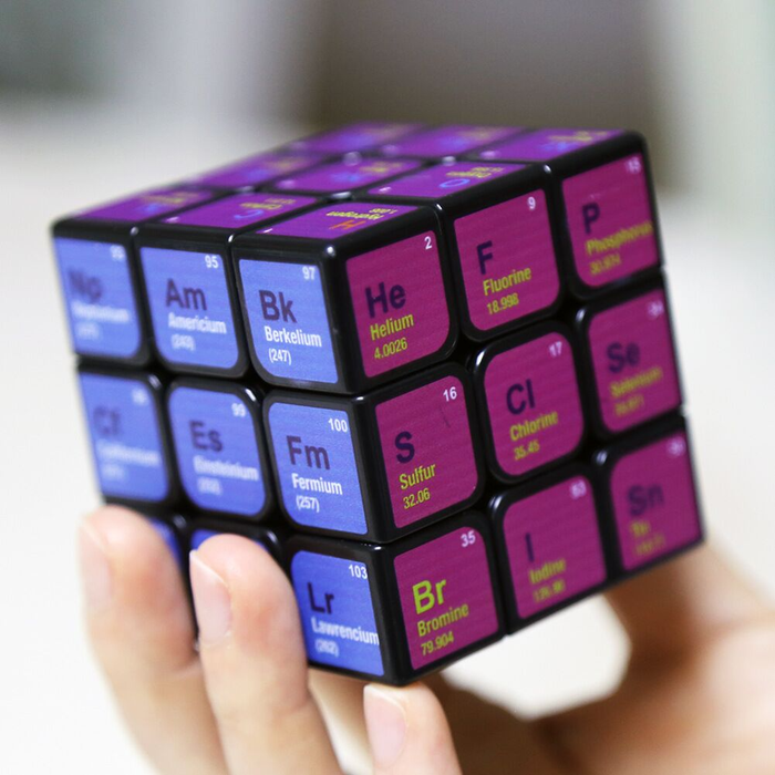 Periodic Table Puzzle Cube – Educational Chemistry Toy