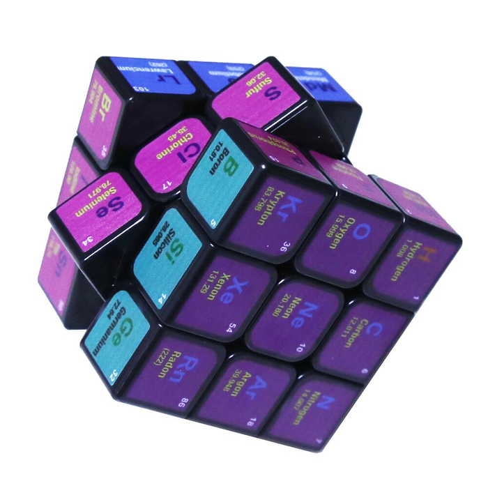 Periodic Table Puzzle Cube – Educational Chemistry Toy