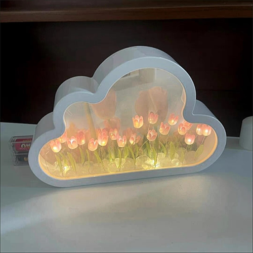 Personalized Photo Cloud Lamp with LED Night Light for Girls' Bedroom Birthday Gifts photo review