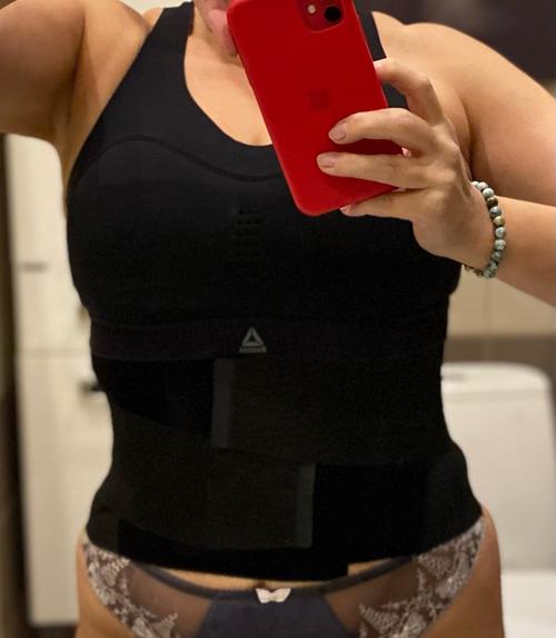 Plus Size Waist Trainer - Sweat Belt For Weight Loss! photo review