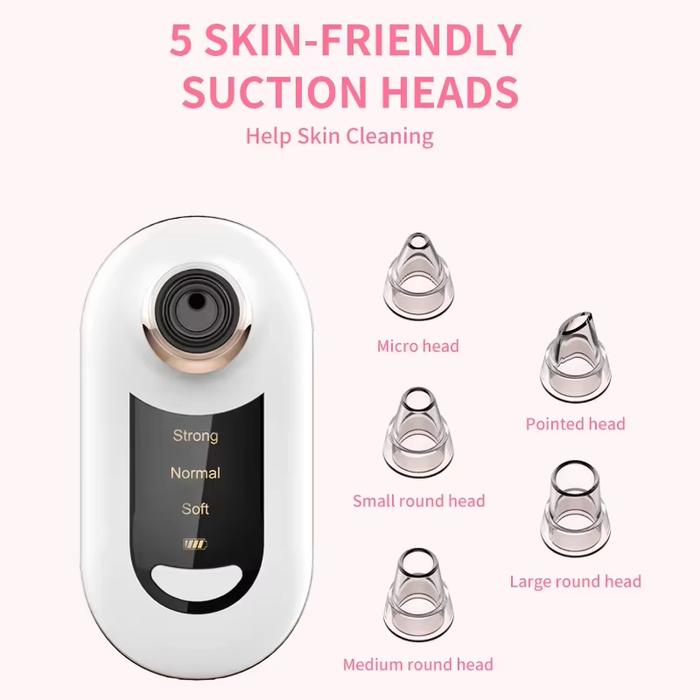 Pore Vacuum Blackhead Suction Device, Facial Skin Care Instruments