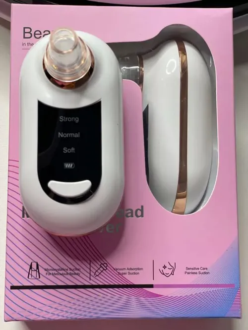 Pore Vacuum Blackhead Suction Device, Facial Skin Care Instruments photo review