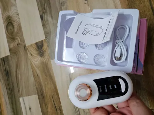 Pore Vacuum Blackhead Suction Device, Facial Skin Care Instruments photo review