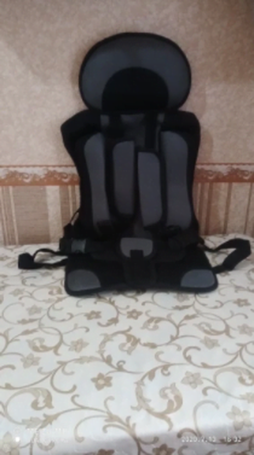 Portable Booster Seat Baby Car For Travel - Suitable For Children Aged 3-12 photo review