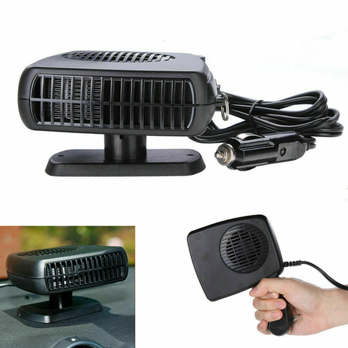 Portable Car Heater Fan Defroster with Hot and Cold Modes