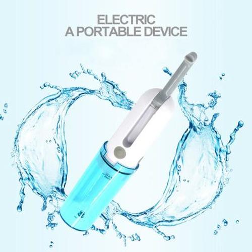 Portable electric sprayer for personal hygiene, handy when traveling