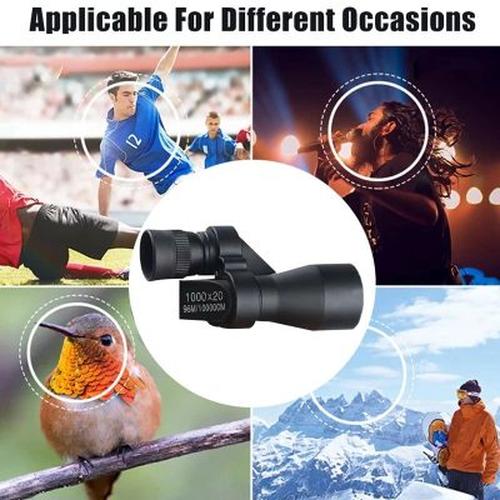 Portable HD Night Vision Monocular Telescope for Fishing, Hunting, Camping